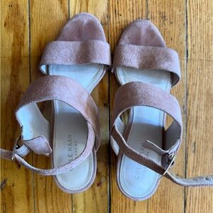 Cole Haan Women's Blush Suede Sandals